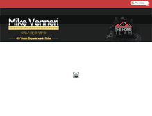 Tablet Screenshot of mikevenneri.com